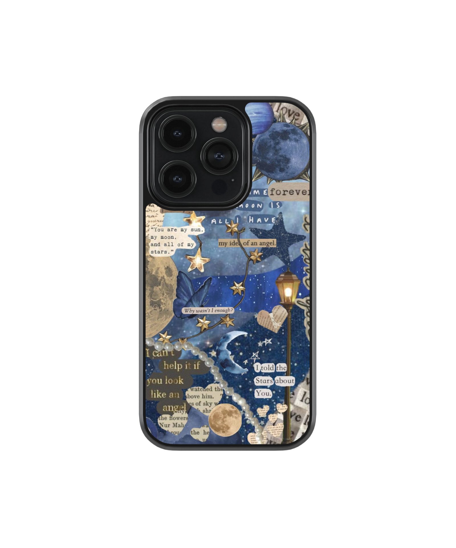 Some Time The Moon Is Premium Glass Phone Cases