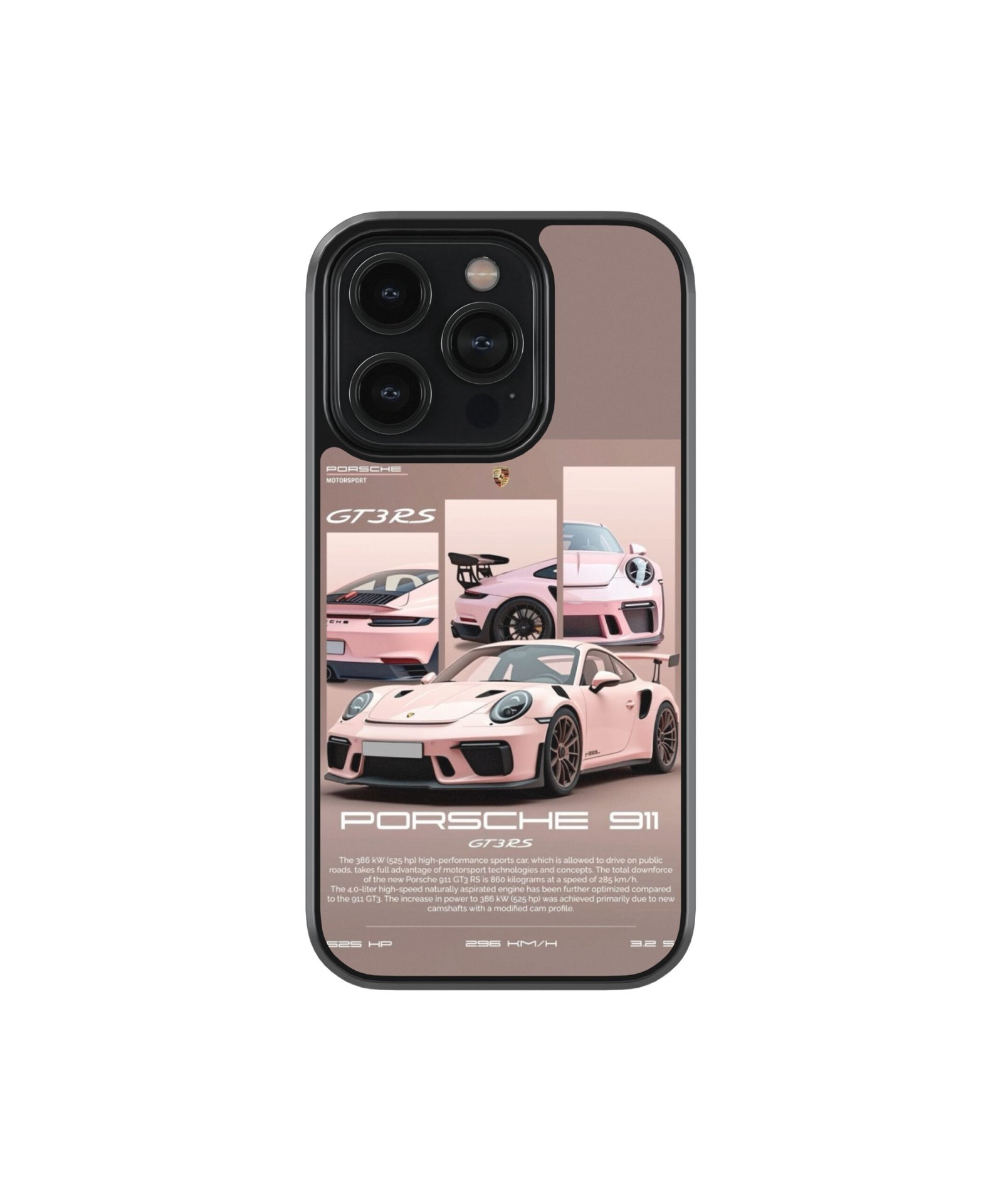 Porsche Gt3 Premium Glass Phone Cases