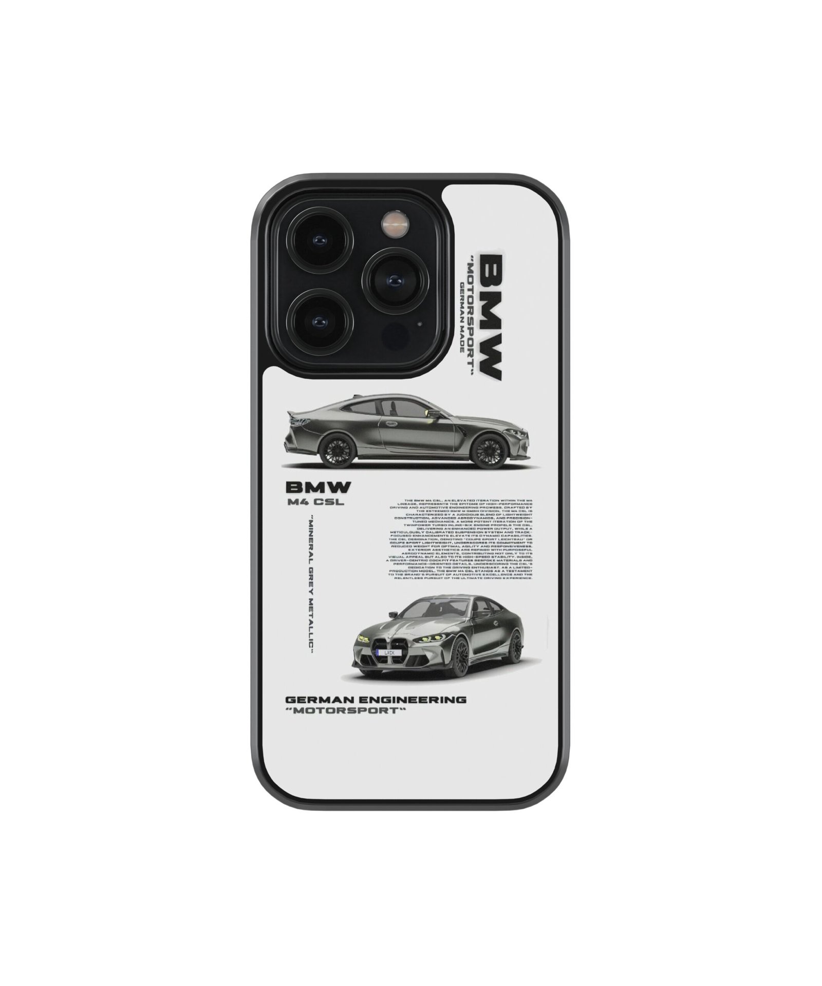 BMW Premium Glass Phone Cases