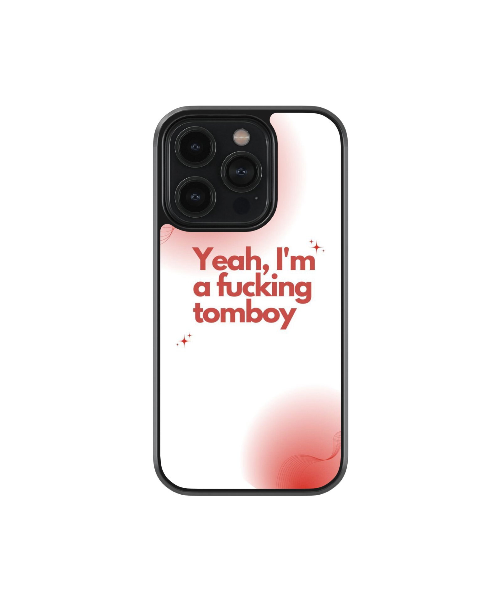 Yeah I am Fucking Tomboy Premium Glass Phone Cases