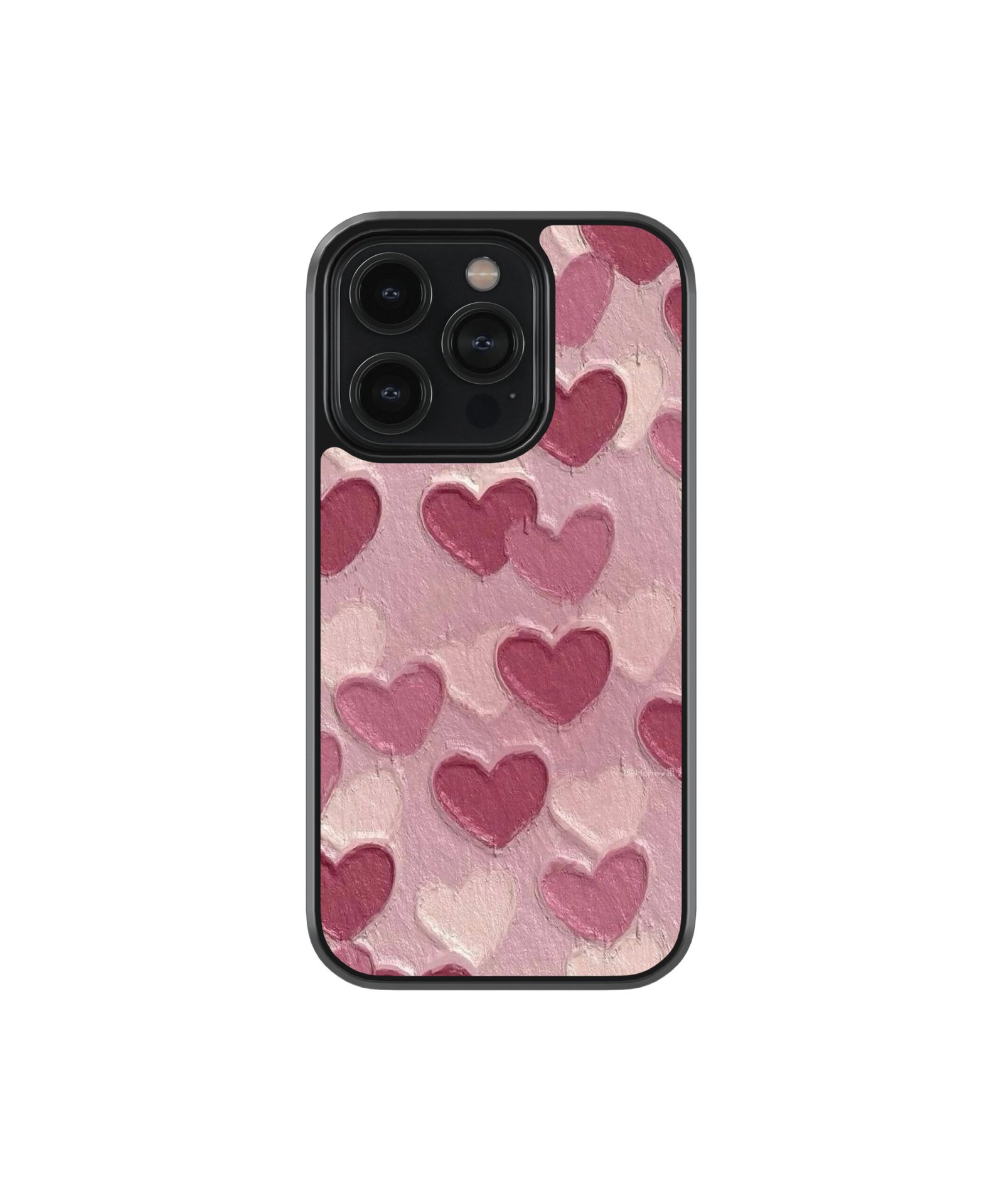 Pinteresty Heart Premium Glass Phone Case