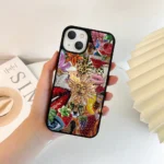 Luxury Beaded Art Collage Phone Cover - Image 2