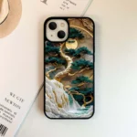 Luxury Golden Tree Landscape Phone Cover