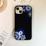 Black Evil Eye Nazar Protection Phone Cover