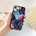 Night Sky Train Scenic Aesthetic Phone Cover - Image 2