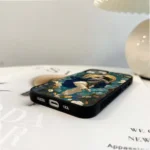 Divine Krishna Art Glass Case - Image 4