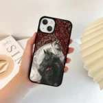 Royal Horses Vintage Carpet Phone Cover - Image 2