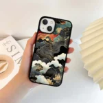 Golden Wave Abstract Premium Case - Image 2