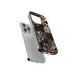 Monochrome Floral Patchwork Premium Case - Image 2