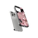 Pink Butterfly Newspaper Aesthetic Phone Cover - Image 2