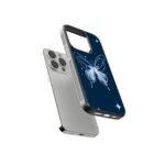 Blue Butterfly Aesthetic Phone Cover - Image 2