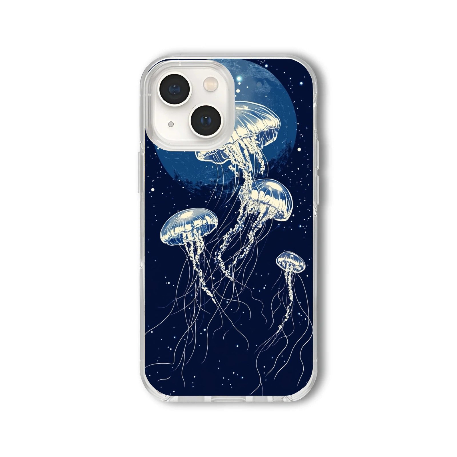 IMG_1655 Moon Jellyfish Aesthetic Phone Cover - Image 1