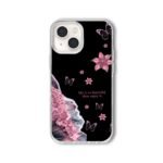 Pink Butterfly Quote Aesthetic Phone Cover