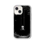 Black Panda Swing Aesthetic Phone Cover