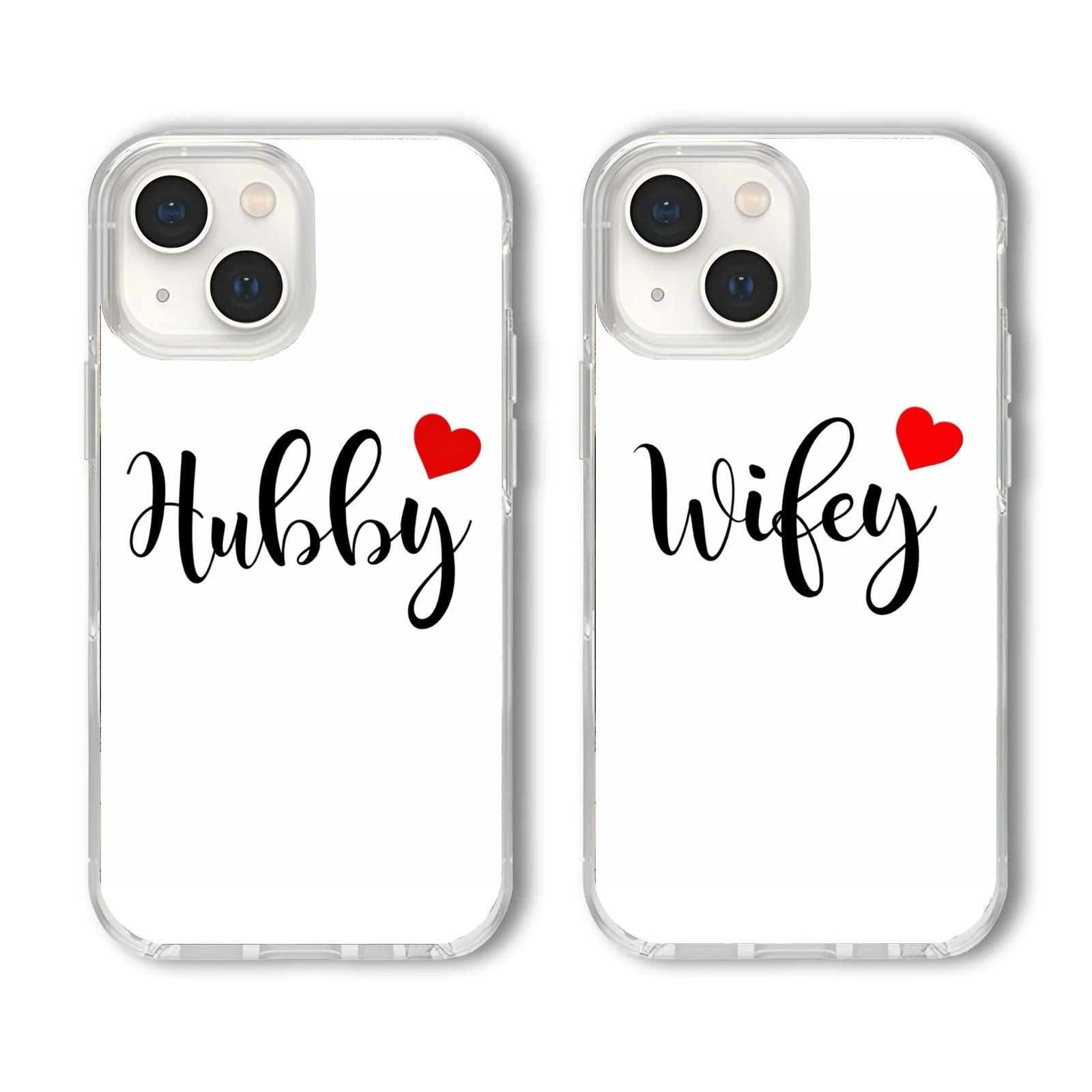 IMG_1896 Hubby Wifey Couple Love Case - Image 1