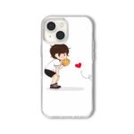 Playful Baseball Love Couple Case - Image 3