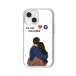 We Are Together Couple Hug Case