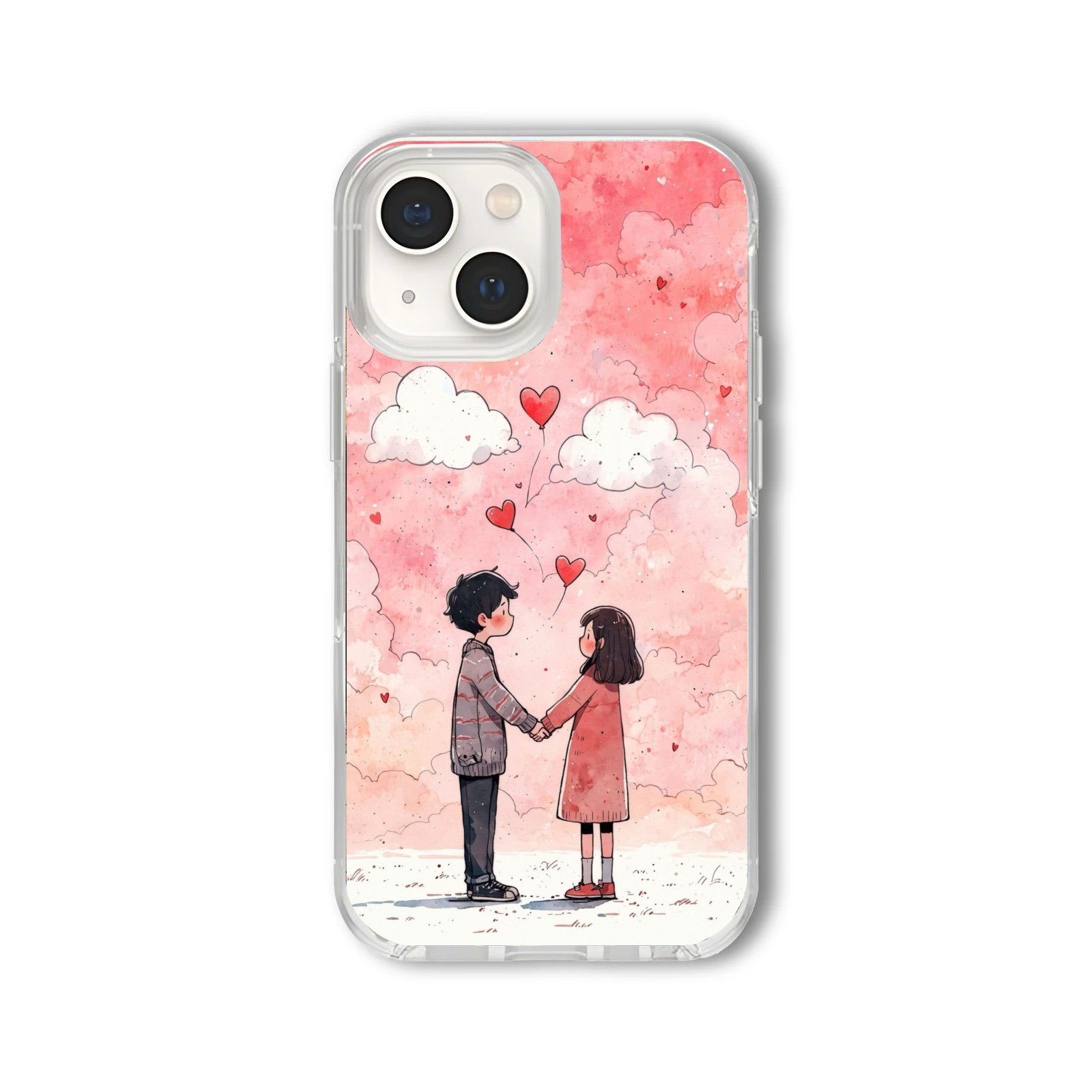IMG_1976 Sweetheart Sky Anime Couple Case - Image 1
