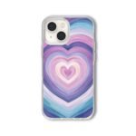 Pastel Heart Waves Aesthetic Case