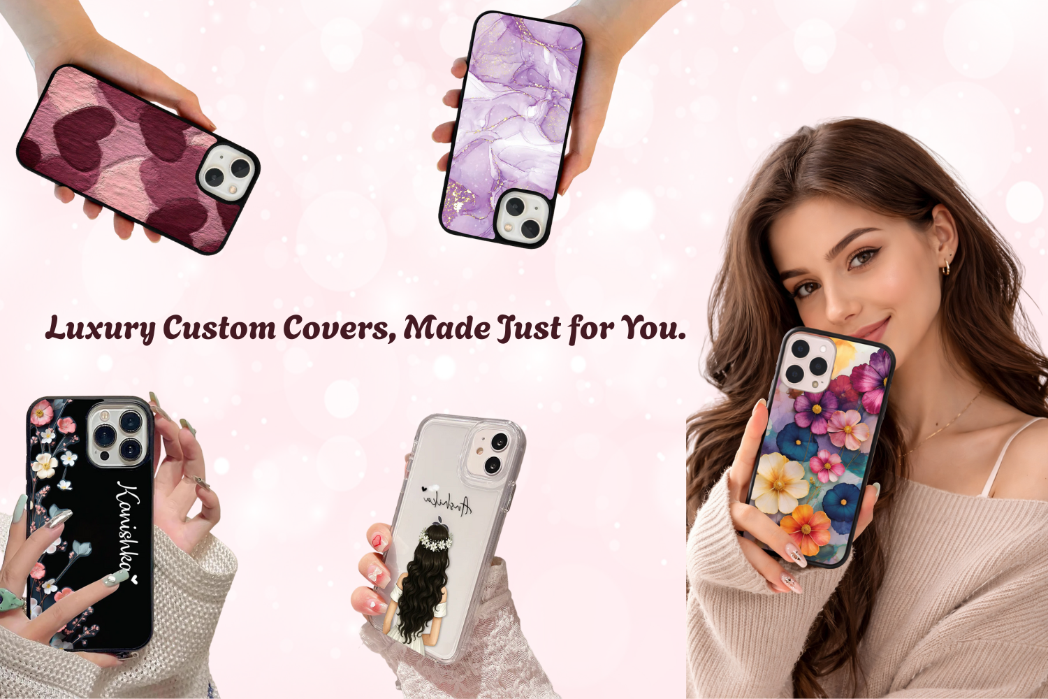 Luxury Custom Covers, Made Just for You. (1500 x 1000 px)