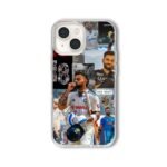 Virat Kohli Collage Premium Glass Phone Case