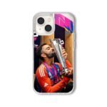 King Kohli Moment Premium Glass Phone Case