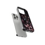Midnight Blossom Premium Glass phone Case - Image 2