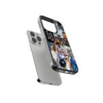 Virat Kohli Collage Premium Glass Phone Case - Image 2