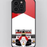 Retro Racing Legend Premium Glass Phone Case