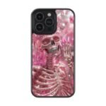 Pink Chaos Queen Premium Glass Phone Case