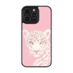 Fierce in Pink Premium Glass Phone Case