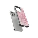 Blush Silk Bows Premium Glass Phone Case - Image 2