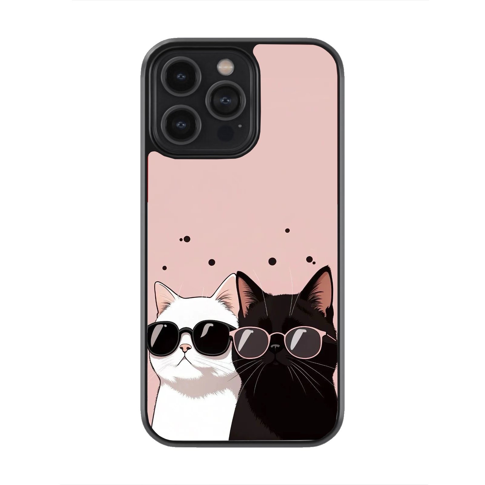 IMG_2204 Boss Kitty Vibes Premium Glass Phone Case - Image 1
