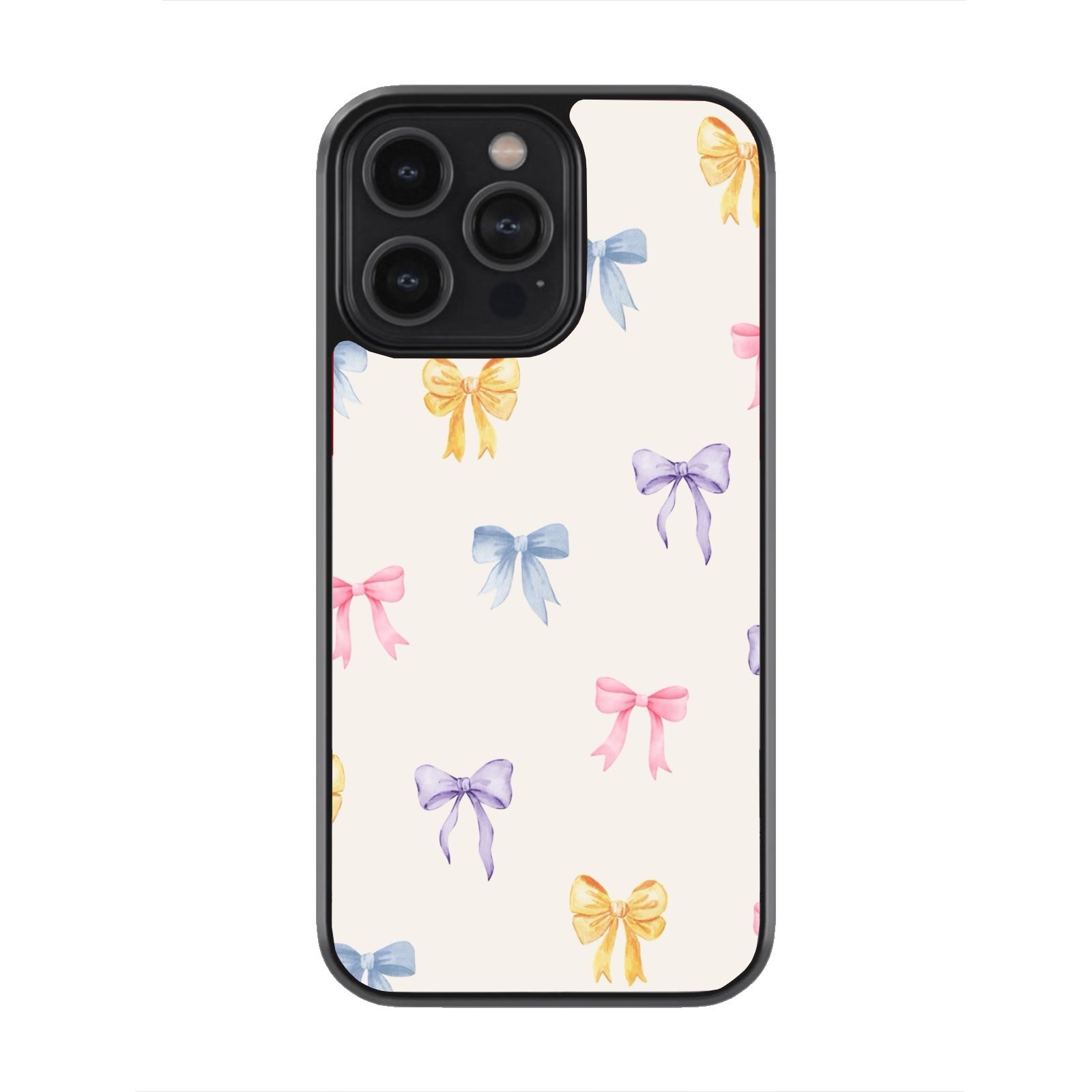 IMG_2217 Pastel Bows Premium Phone Case - Image 1